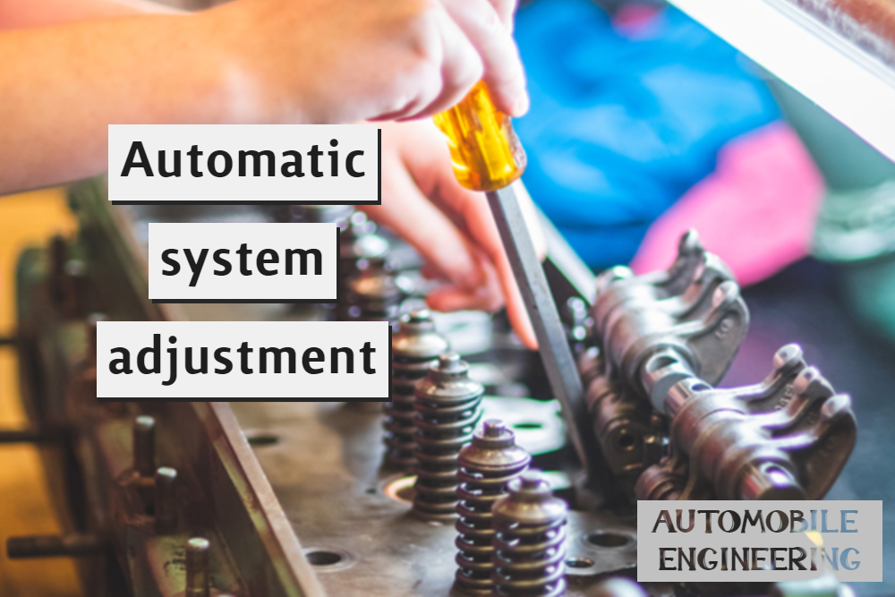 Automatic system adjustment