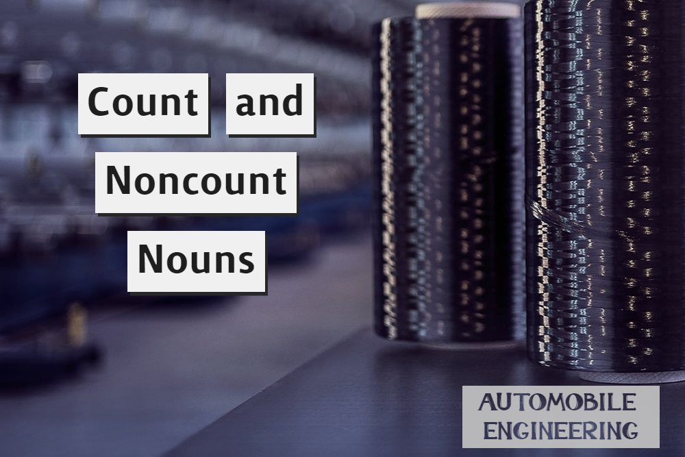 Count and Noncount Nouns