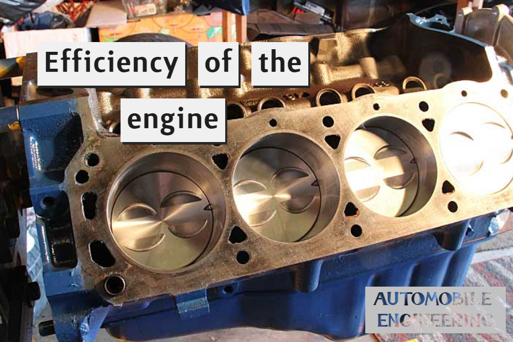 Efficiency of the engine