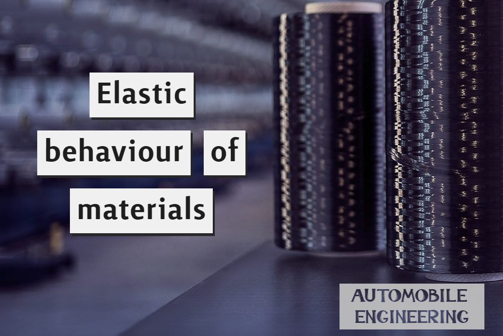 Elastic behaviour of materials