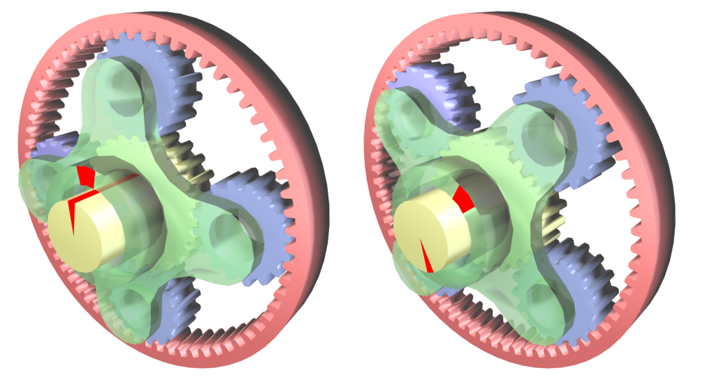 Epicyclic gear trains