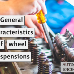 General characteristics of wheel suspensions
