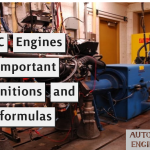 I.C Engines Important definitions and formulas