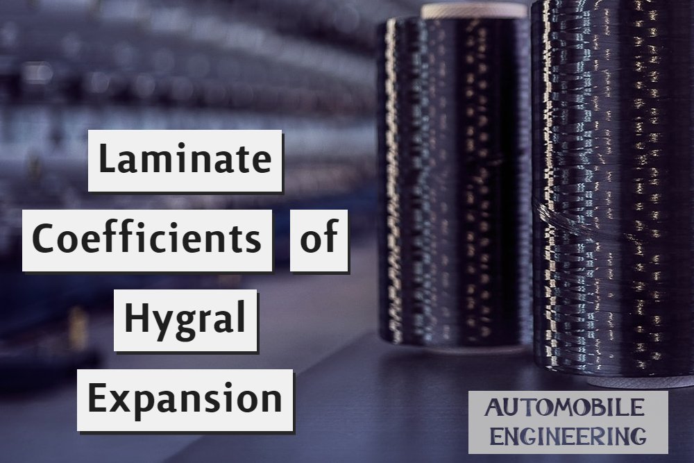 Laminate Coefficients of Hygral Expansion