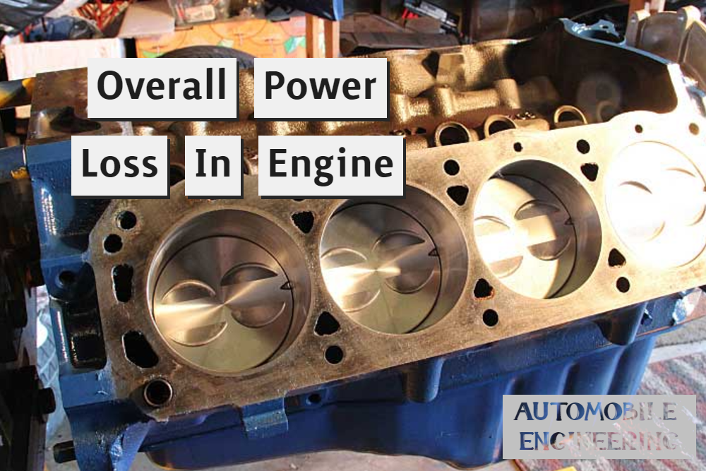 Overall Power Loss In Engine