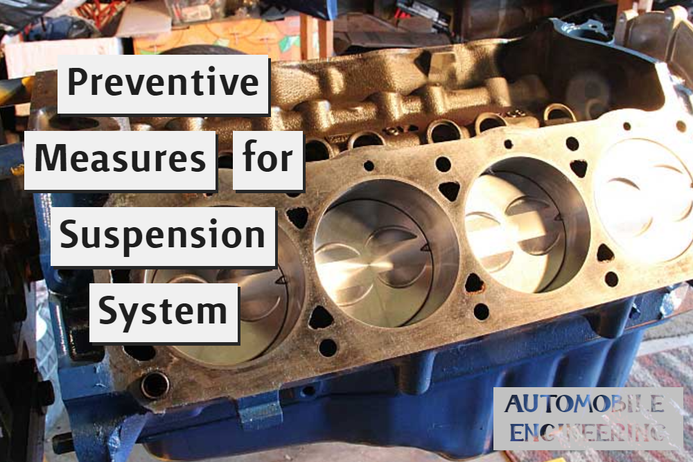 Preventive Measures for Suspension System