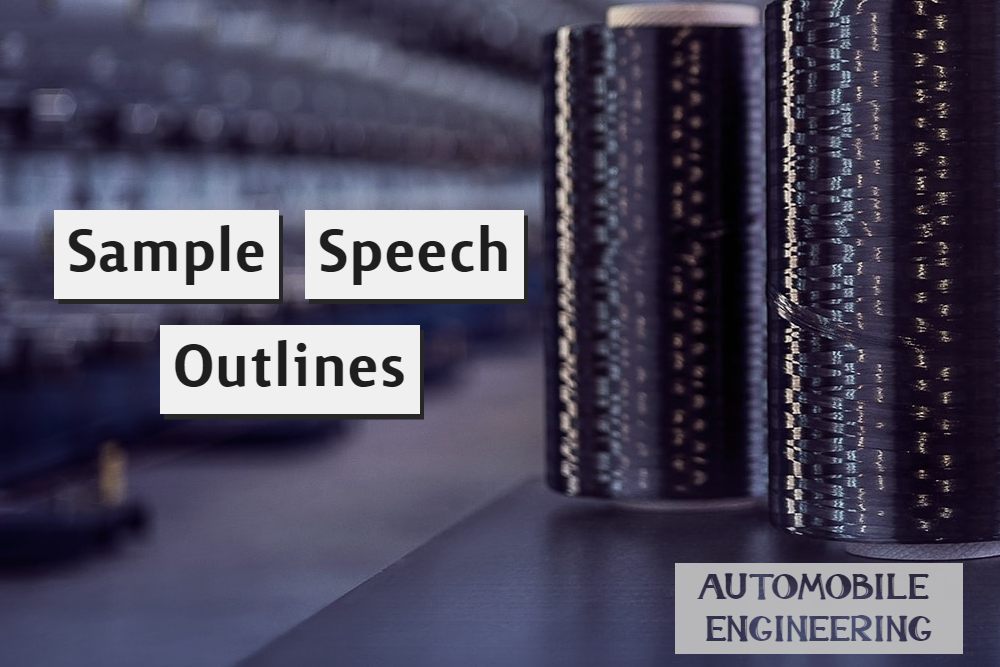 Sample Speech Outlines