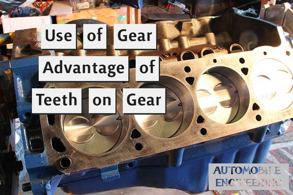 Use of Gear Advantage of Teeth on Gear