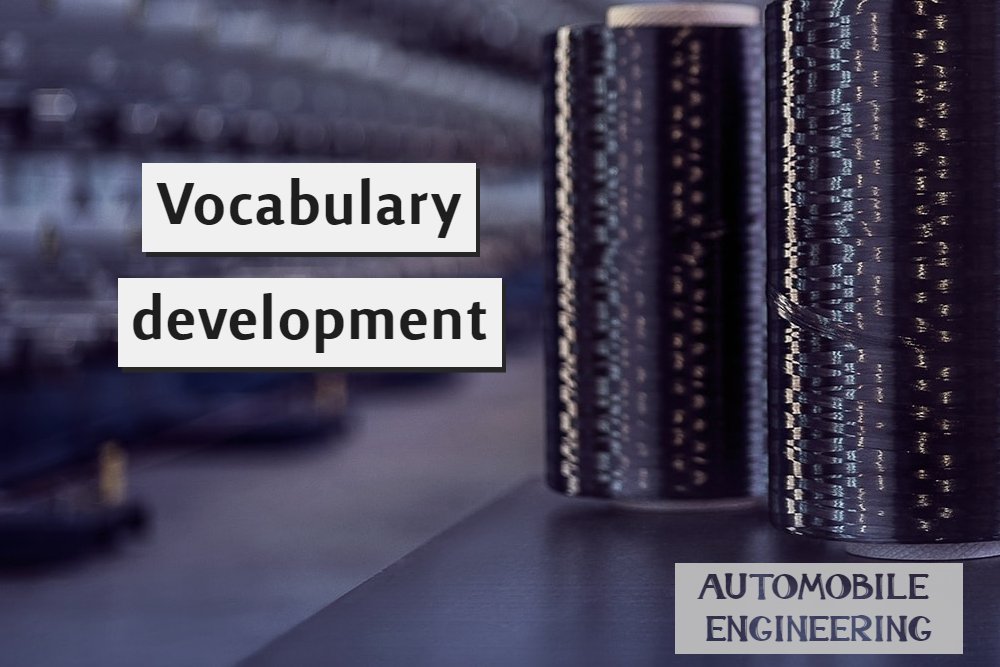 Vocabulary development