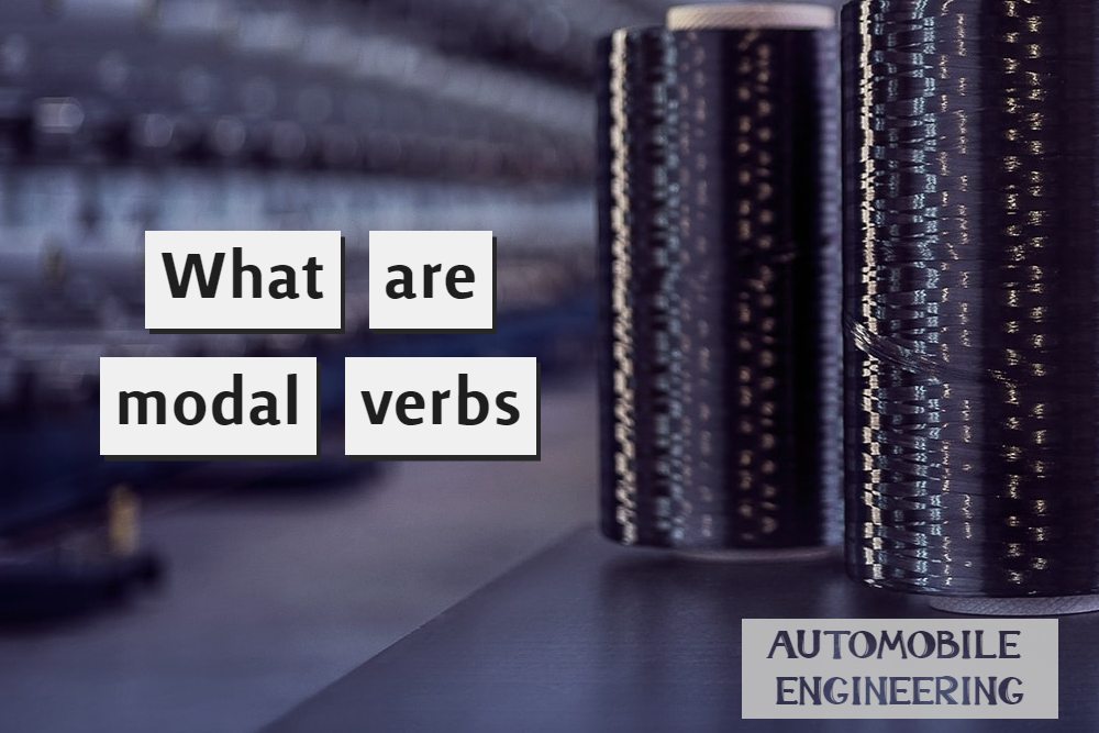 What are modal verbs?