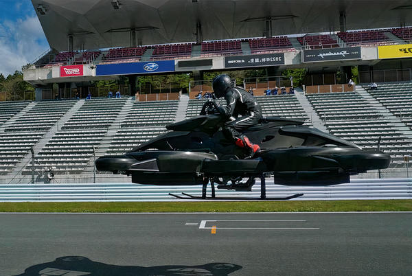 A Startup Unveiled $680,000 Hoverbike That Can Fly at 62 Mph