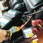 Testing, charging and replacing a battery