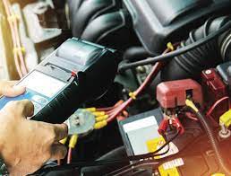 Testing, charging and replacing a battery