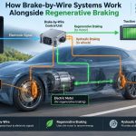 ⚙️ How Brake-by-Wire Systems Work Alongside Regenerative Braking