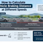 🚗 How to Calculate Vehicle Braking Distance at Different Speeds