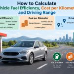 🚗 How to Calculate Vehicle Fuel Efficiency, Cost per Kilometer, and Driving Range