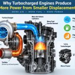 🚗 Why Turbocharged Engines Produce More Power from Smaller Displacement