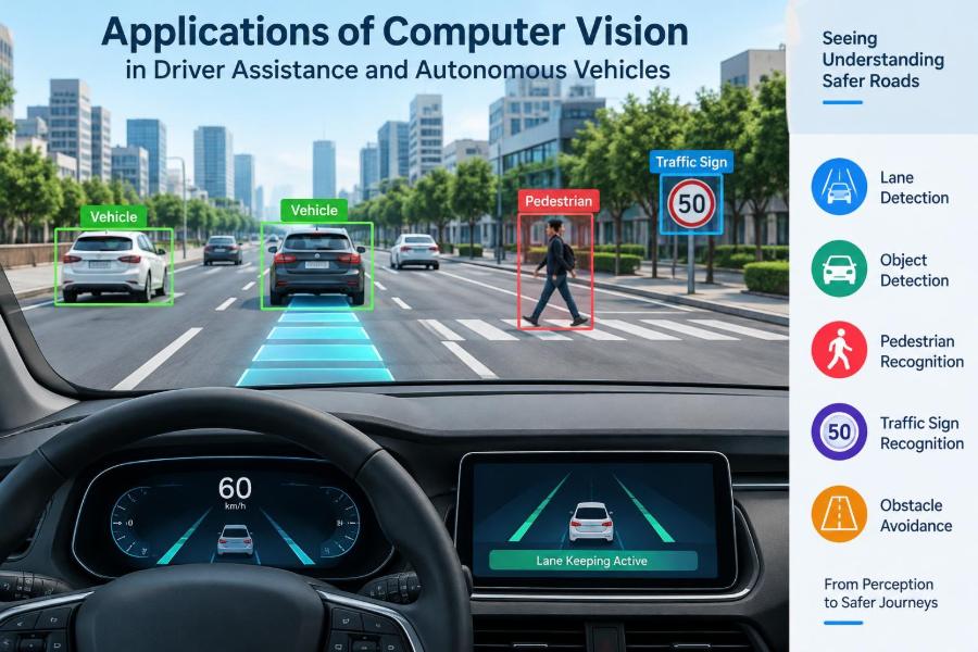 🚗 Applications of Computer Vision in Driver Assistance and Autonomous Vehicles