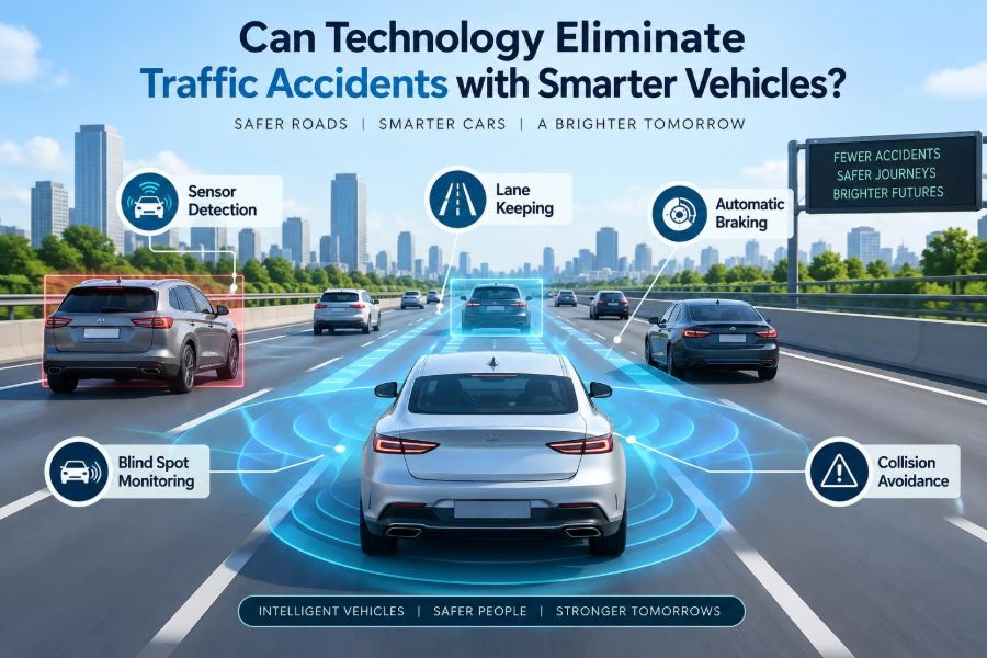 ๐ Can Technology Eliminate Traffic Accidents with Smarter Vehicles?