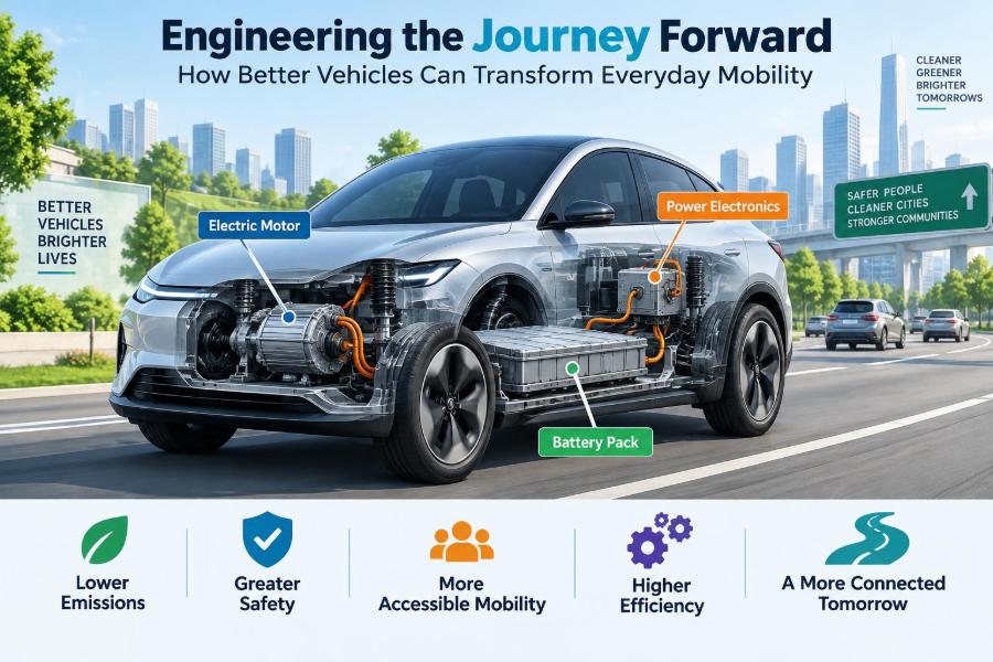 🚗 Engineering the Journey Forward: How Better Vehicles Can Transform Everyday Mobility
