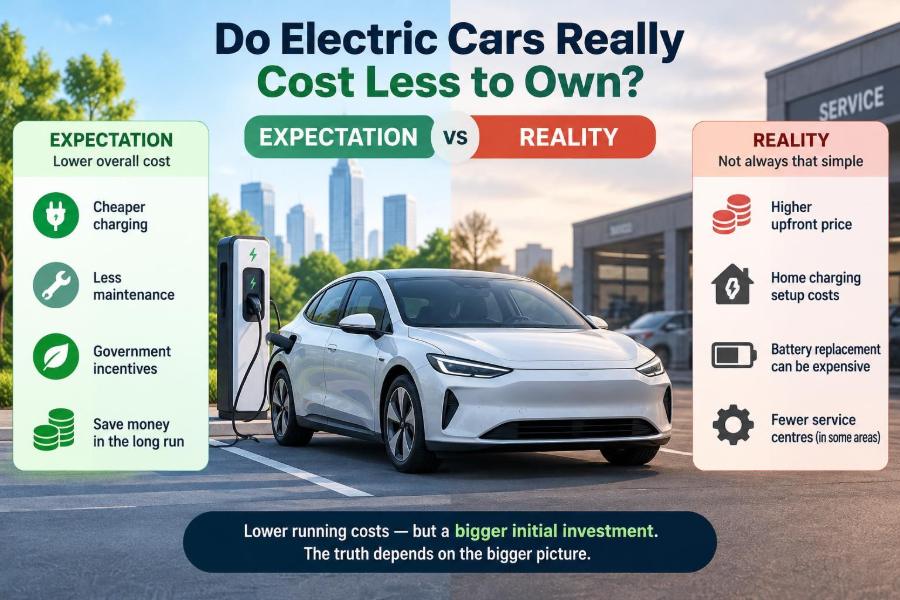 🚗 Expectation vs Reality: Do Electric Cars Really Cost Less to Own?