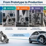 🚗 From Prototype to Production: How a New Vehicle Part Moves from CAD Design to Mass Manufacturing