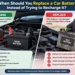 🚗 When Should You Replace a Car Battery Instead of Trying to Recharge It?